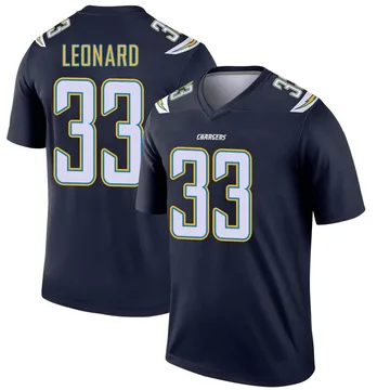 Youth Nike Los Angeles Chargers Deane Leonard Navy Jersey - Legend