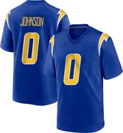 Youth Nike Los Angeles Chargers Emany Johnson Royal 2nd Alternate Jersey - Game