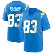 Youth Nike Los Angeles Chargers Eric Tomlinson Blue Powder Alternate Jersey - Game