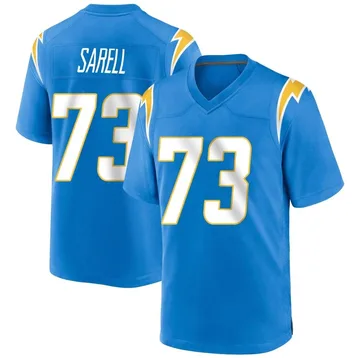 Youth Nike Los Angeles Chargers Foster Sarell Blue Powder Alternate Jersey - Game