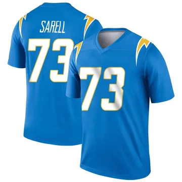 Youth Nike Los Angeles Chargers Foster Sarell Blue Powder Jersey - Legend