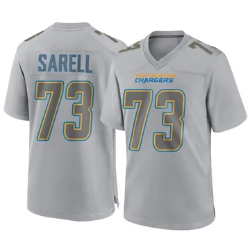 Youth Nike Los Angeles Chargers Foster Sarell Gray Atmosphere Fashion Jersey - Game