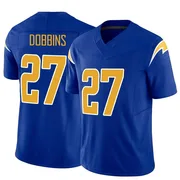 Youth Nike Los Angeles Chargers J.K. Dobbins Royal Vapor F.U.S.E. Jersey - Limited