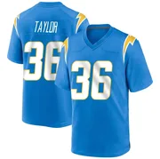 Youth Nike Los Angeles Chargers Ja'Sir Taylor Blue Powder Alternate Jersey - Game