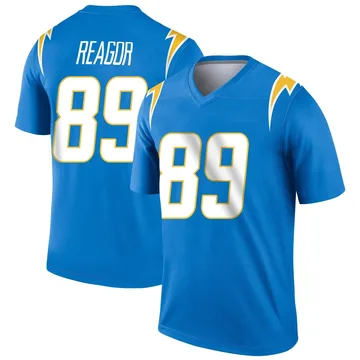 Youth Nike Los Angeles Chargers Jalen Reagor Blue Powder Jersey - Legend