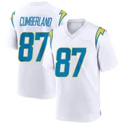 Youth Nike Los Angeles Chargers Jeff Cumberland White Jersey - Game