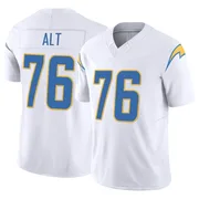 Youth Nike Los Angeles Chargers Joe Alt White Vapor F.U.S.E. Jersey - Limited