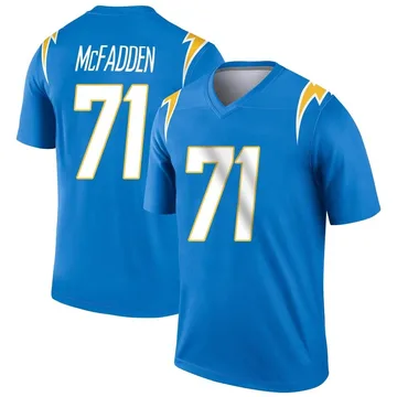 Youth Nike Los Angeles Chargers Jordan McFadden Blue Powder Jersey - Legend