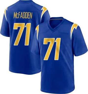 Youth Nike Los Angeles Chargers Jordan McFadden Royal 2nd Alternate Jersey - Game