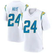 Youth Nike Los Angeles Chargers Marcus Maye White Jersey - Game