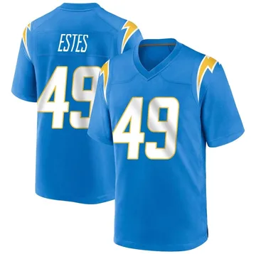 Youth Nike Los Angeles Chargers Mike Estes Blue Powder Alternate Jersey - Game