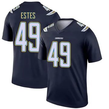 Youth Nike Los Angeles Chargers Mike Estes Navy Jersey - Legend