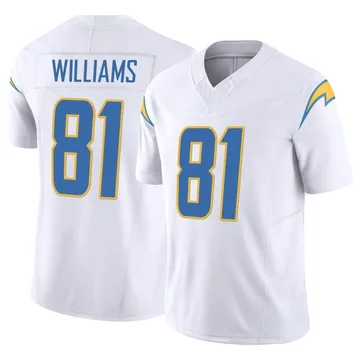 Nike Tae Crowder Los Angeles Chargers Limited Blue Powder Vapor F.U.S.E.  Jersey - Men's