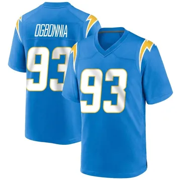 Youth Nike Los Angeles Chargers Otito Ogbonnia Blue Powder Alternate Jersey - Game