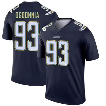 Youth Nike Los Angeles Chargers Otito Ogbonnia Navy Jersey - Legend