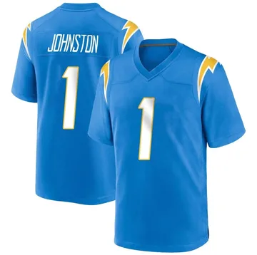 Youth Nike Los Angeles Chargers Quentin Johnston Blue Powder Alternate Jersey - Game