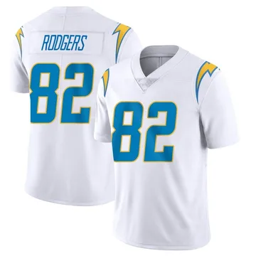 Nike Matt Kaskey Los Angeles Chargers Elite White Vapor Untouchable Jersey  - Men's