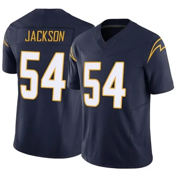 Youth Nike Los Angeles Chargers Savion Jackson Navy Vapor F.U.S.E. Jersey - Limited