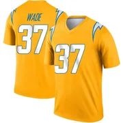 Youth Nike Los Angeles Chargers Shaun Wade Gold Inverted Jersey - Legend