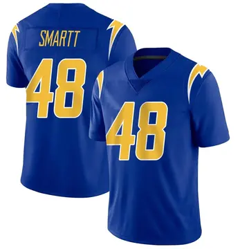 Nike Matt Kaskey Los Angeles Chargers Elite White Vapor Untouchable Jersey  - Men's