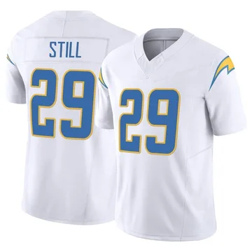 Youth Nike Los Angeles Chargers Tarheeb Still White Vapor F.U.S.E. Jersey - Limited