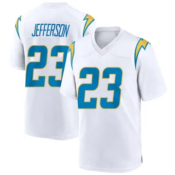 Youth Nike Los Angeles Chargers Tony Jefferson White Jersey - Game