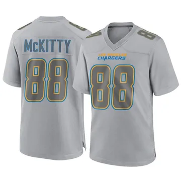 Lids Tre McKitty Los Angeles Chargers Fanatics Authentic Game-Used #88 White  Jersey vs. San Francisco 49ers on November 13, 2022