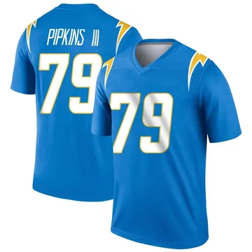 Youth Nike Los Angeles Chargers Trey Pipkins III Blue Powder Jersey - Legend