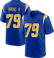 Youth Nike Los Angeles Chargers Trey Pipkins III Royal 2nd Alternate Jersey - Game