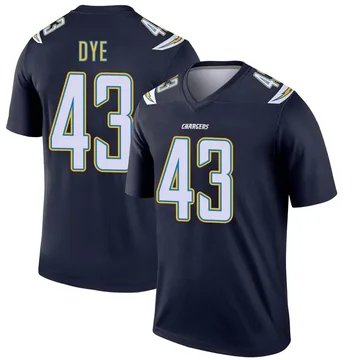 Youth Nike Los Angeles Chargers Troy Dye Navy Jersey - Legend