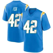 Youth Nike Los Angeles Chargers Tucker Fisk Blue Powder Alternate Jersey - Game