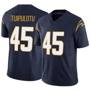 Youth Nike Los Angeles Chargers Tuli Tuipulotu Navy Vapor F.U.S.E. Jersey - Limited