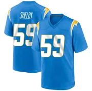 Youth Nike Los Angeles Chargers Ty Shelby Blue Powder Alternate Jersey - Game