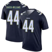 Youth Nike Los Angeles Chargers Tyler Baker-Williams Navy Jersey - Legend