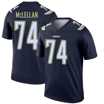 Youth Nike Los Angeles Chargers Tyler McLellan Navy Jersey - Legend