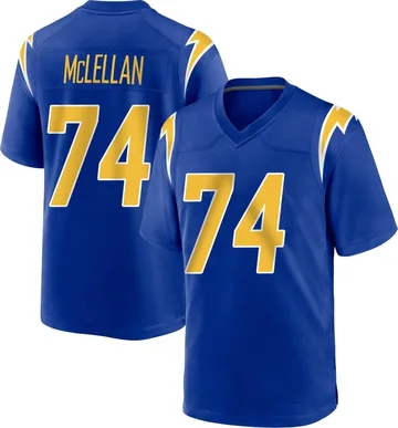 Youth Nike Los Angeles Chargers Tyler McLellan Royal 2nd Alternate Jersey - Game