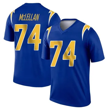 Youth Nike Los Angeles Chargers Tyler McLellan Royal 2nd Alternate Jersey - Legend