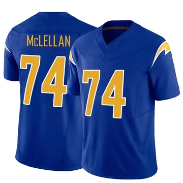 Youth Nike Los Angeles Chargers Tyler McLellan Royal Vapor F.U.S.E. Jersey - Limited