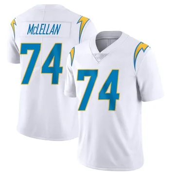 Youth Nike Los Angeles Chargers Tyler McLellan White Vapor Untouchable Jersey - Limited