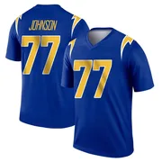 Youth Nike Los Angeles Chargers Zion Johnson Royal 2nd Alternate Jersey - Legend